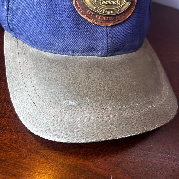 Vintage Blue and Brown St. Louis Cardinals Baseball Cap‎ - Picture 5 of 8